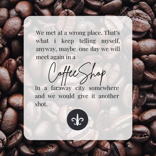 Coffee shop note
