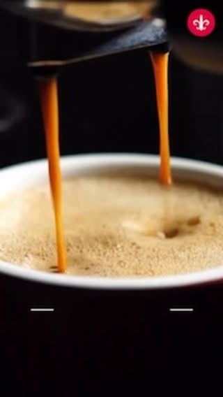 Coffee being poured